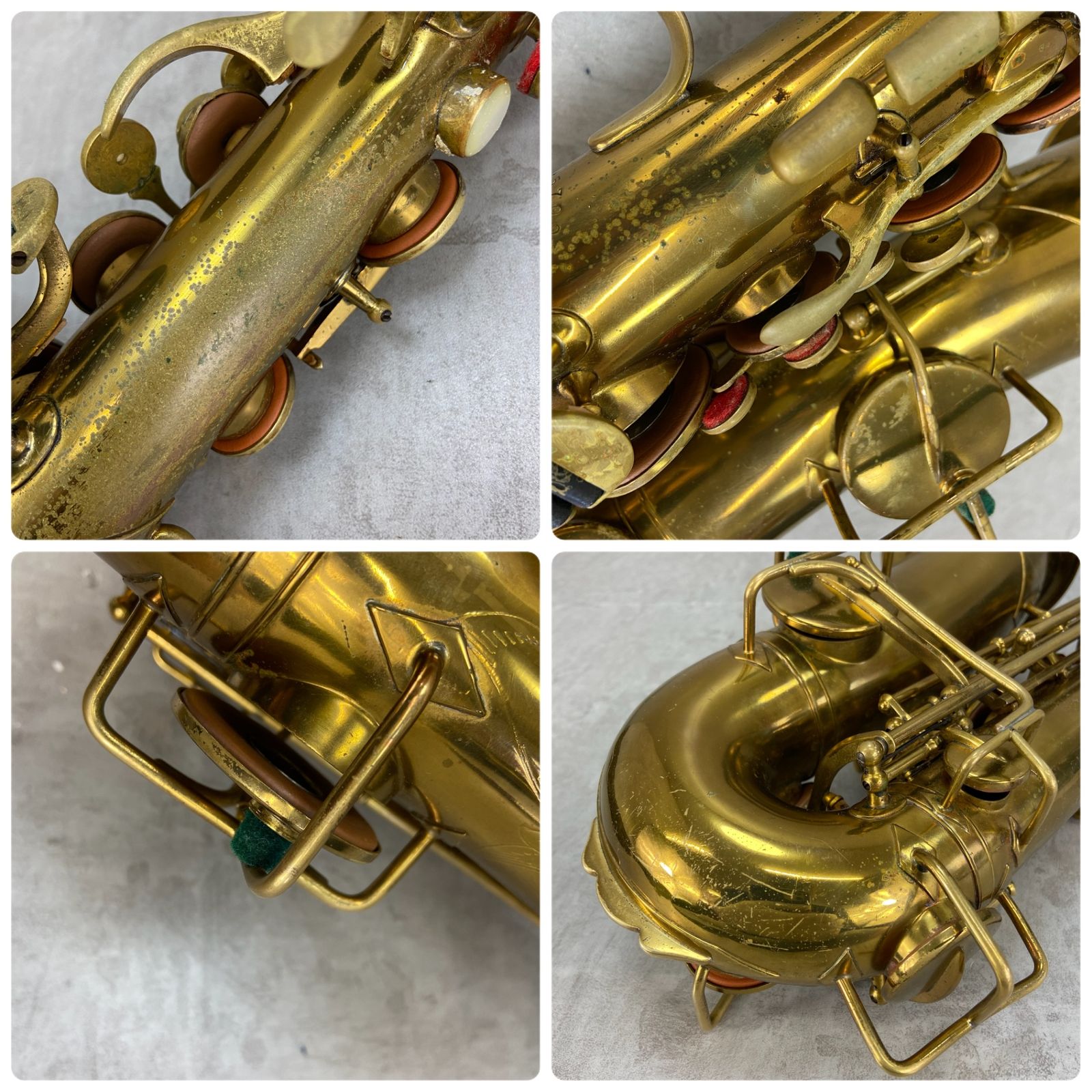 BUESCHR ビンテージ アルトサックス TRUE TONE 22万番台 ラッカー  