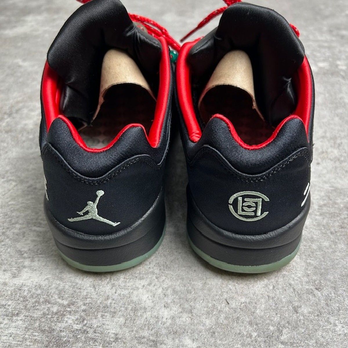NIKE✖︎CLOTジョーダン5Low27.5 CLOT Nike AIR JORDAN 5(ナイキ エア 