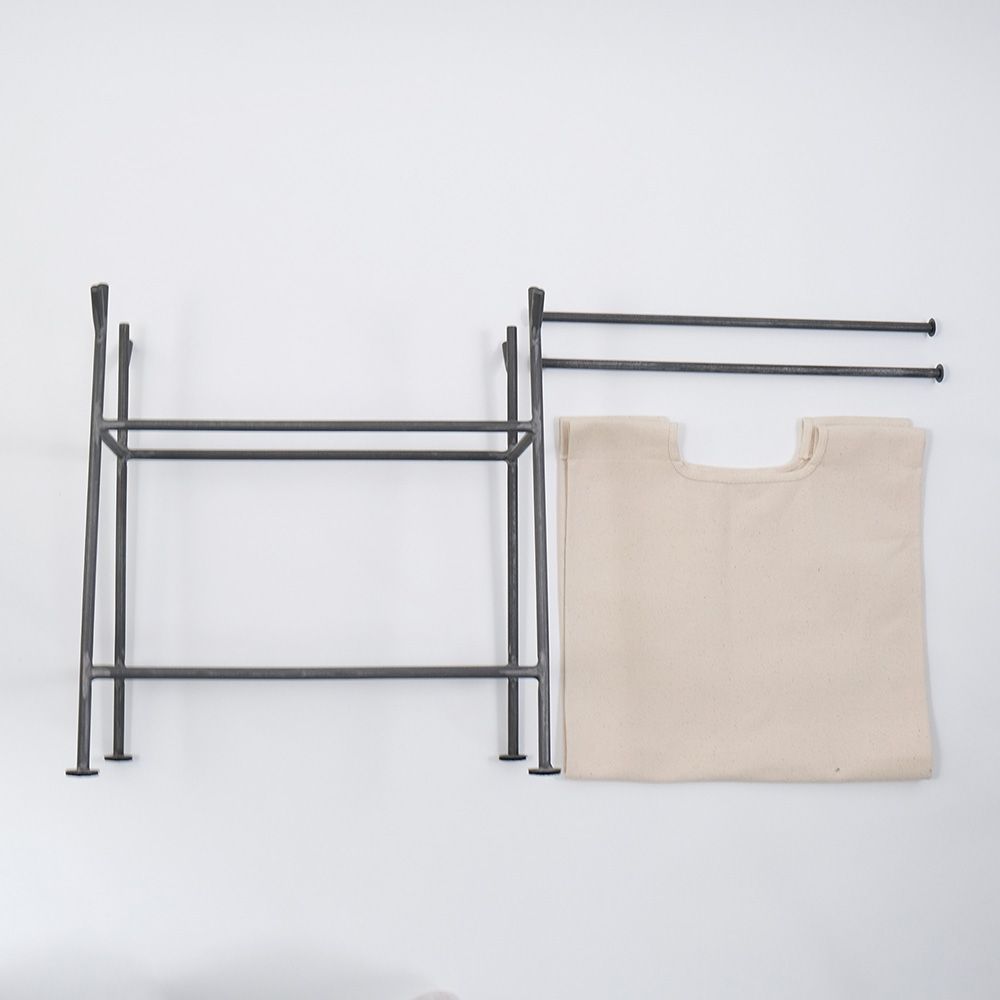 汚れたら洗えるキャンバス生地のマガジンラック 細部までこだわったマガジンラック MARWIL-DEMENAGEMENTS_CH