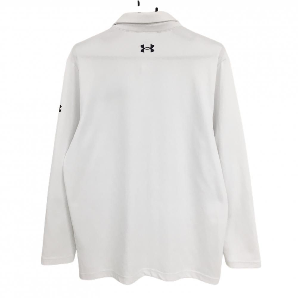 美品✨アンダーアーマー UNDERARMOUR ゴルフウェア XLメンズ 白 アンダーアーマー（UNDER ARMOUR）（メンズ）ゴルフウェア