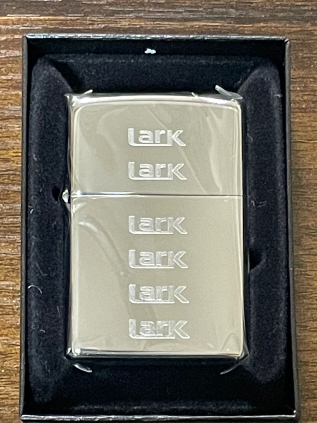 zippo ラーク 6連マーク 限定品 シルバー LARK 2009年製 Lark タバコ 