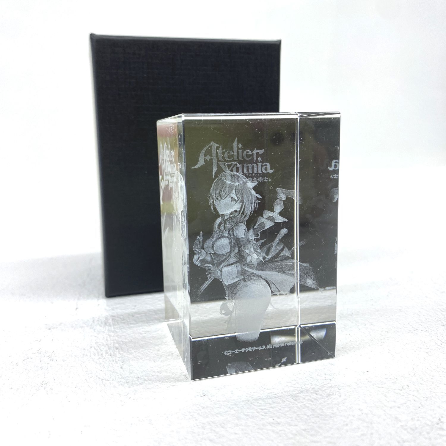 【★加古川物流】【中古品】ファミ通DXパック特典 3Dクリスタル ユミアのアトリエ   【713】 ☆加古川物流】【中古品】ファミ通DXパック特典 3Dクリスタル