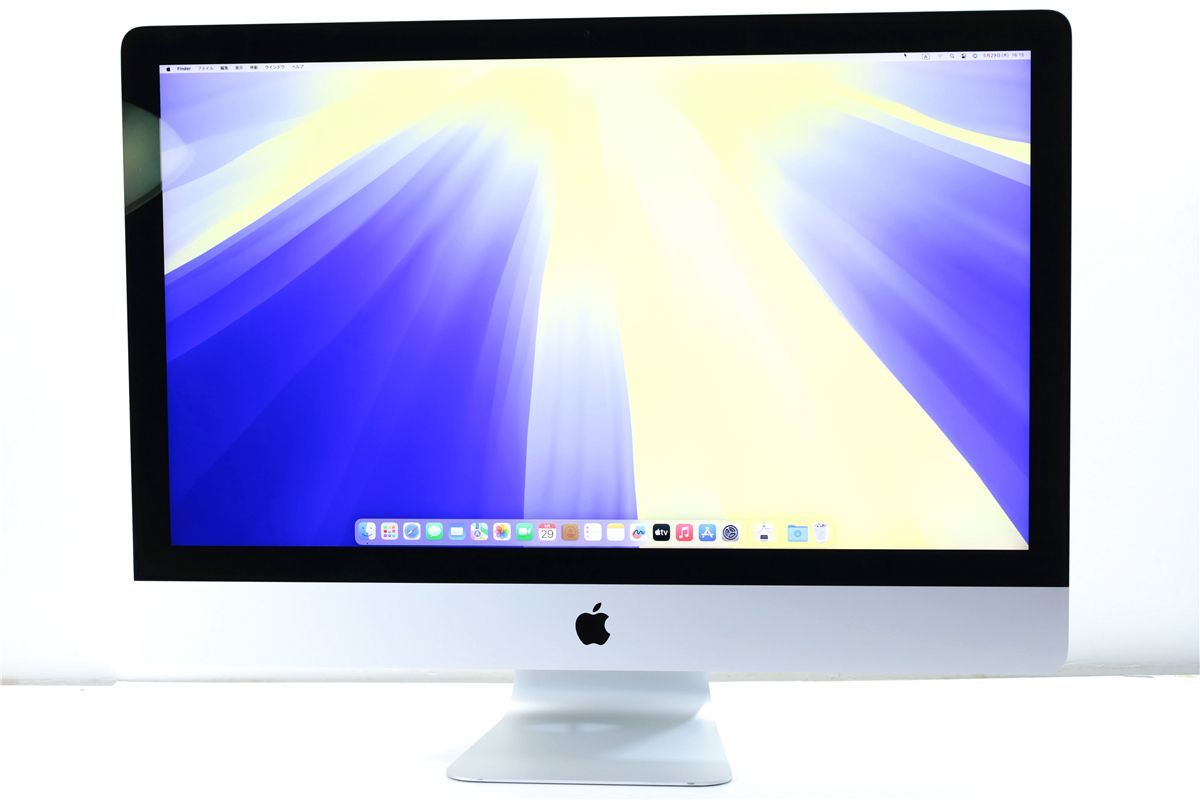 A2115 iMac Retina 5K 27inch 2019 精細液晶 i5-8500 RAM16GB HDD1000GB SSD28GB FUSION Drive Radeon Pro570X 4GB 27inch