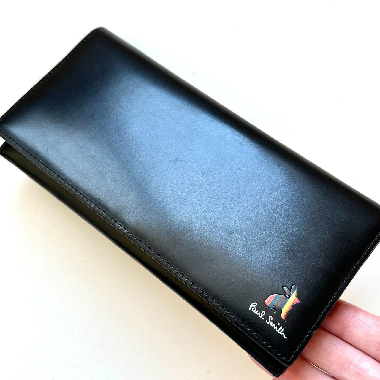 未使用 Paul Smith ポールスミス 長財布 マーケトリーストライプ ポールスミス Paul Smith メンズ ファスナー長財布 財布 マーケトリー
