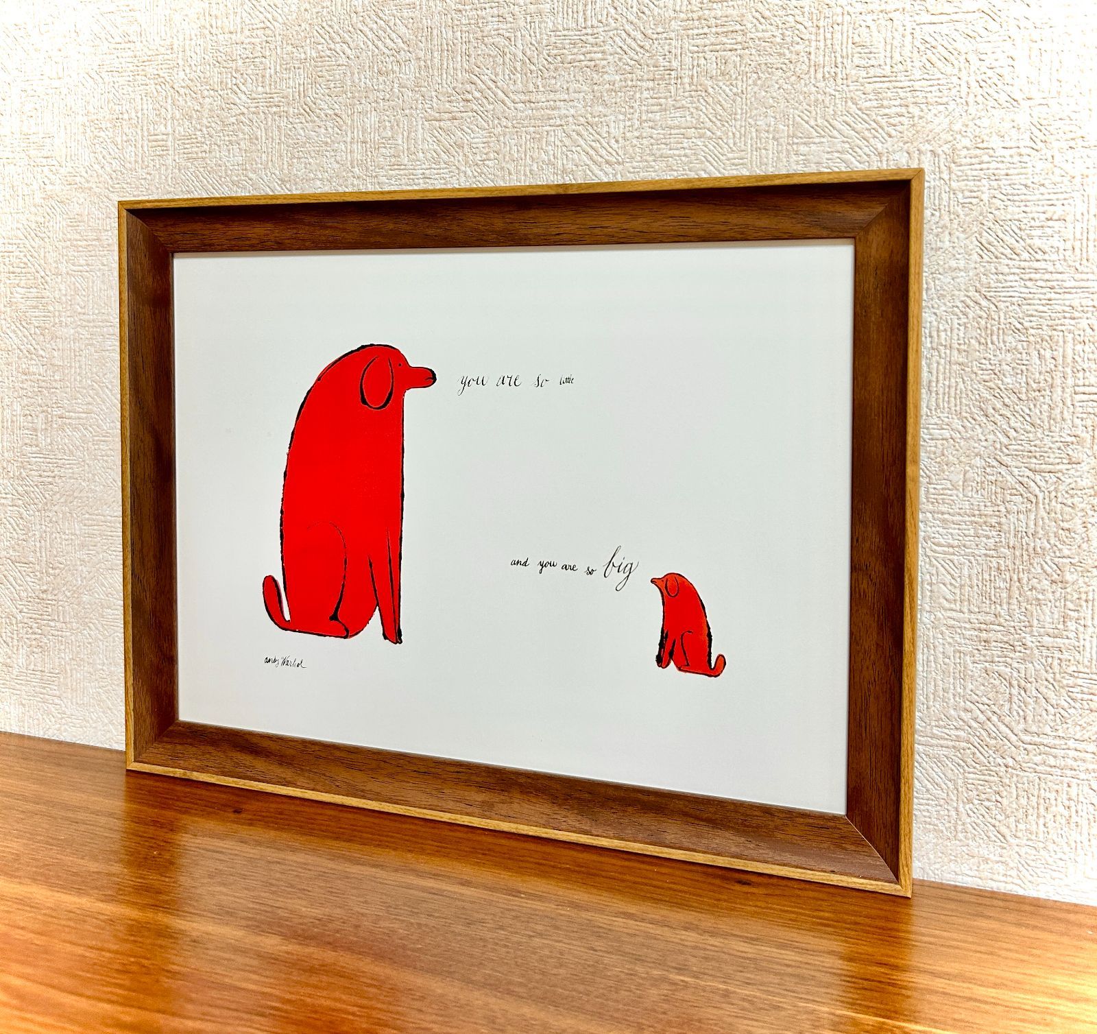 訳アリ☆アウトレット品☆新品☆額付アートポスター☆絵画☆andy
