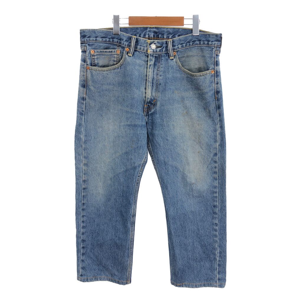 Levi's リーバイス 505 デニムパンツ ブルー (メンズ W36 L30) 中古 古着 R1515