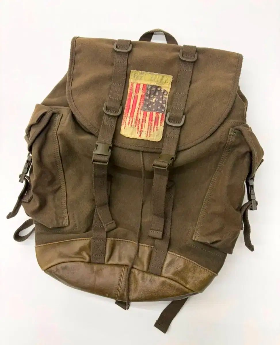 Polo POLO RALPH LAUREN ポロラルフローレン Ralph Lauren ラルフローレン ジーンズ アメリカ国旗 キャンバス リュック リュックサック