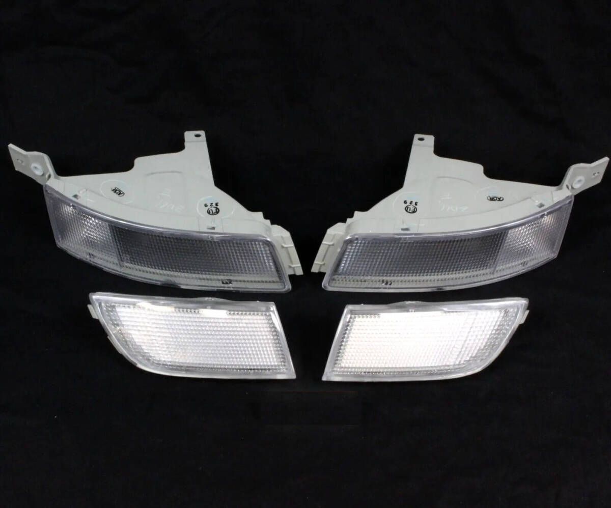 トヨタ MR2 SW20 フロント ターンシグナルランプ レンズ 左右