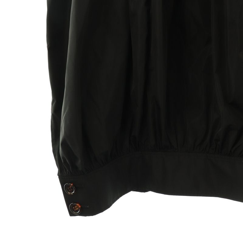 ☆美品 ENFOLD CUFF-HEME DHARMA SKIRT 36 黒 エンフォルド ENFOLD CUFF-HEME DHARMA SKIRT スカート ギャザー