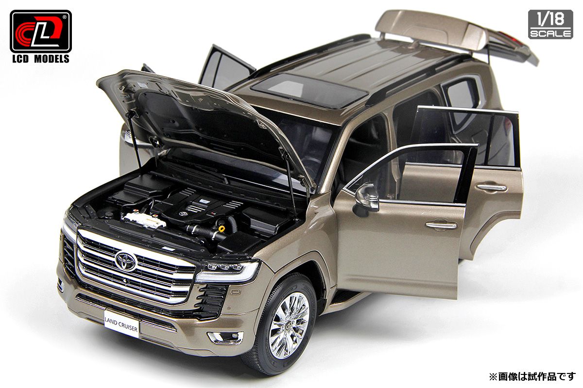 1 18 ランドクルーザー300 ZX ゴールド