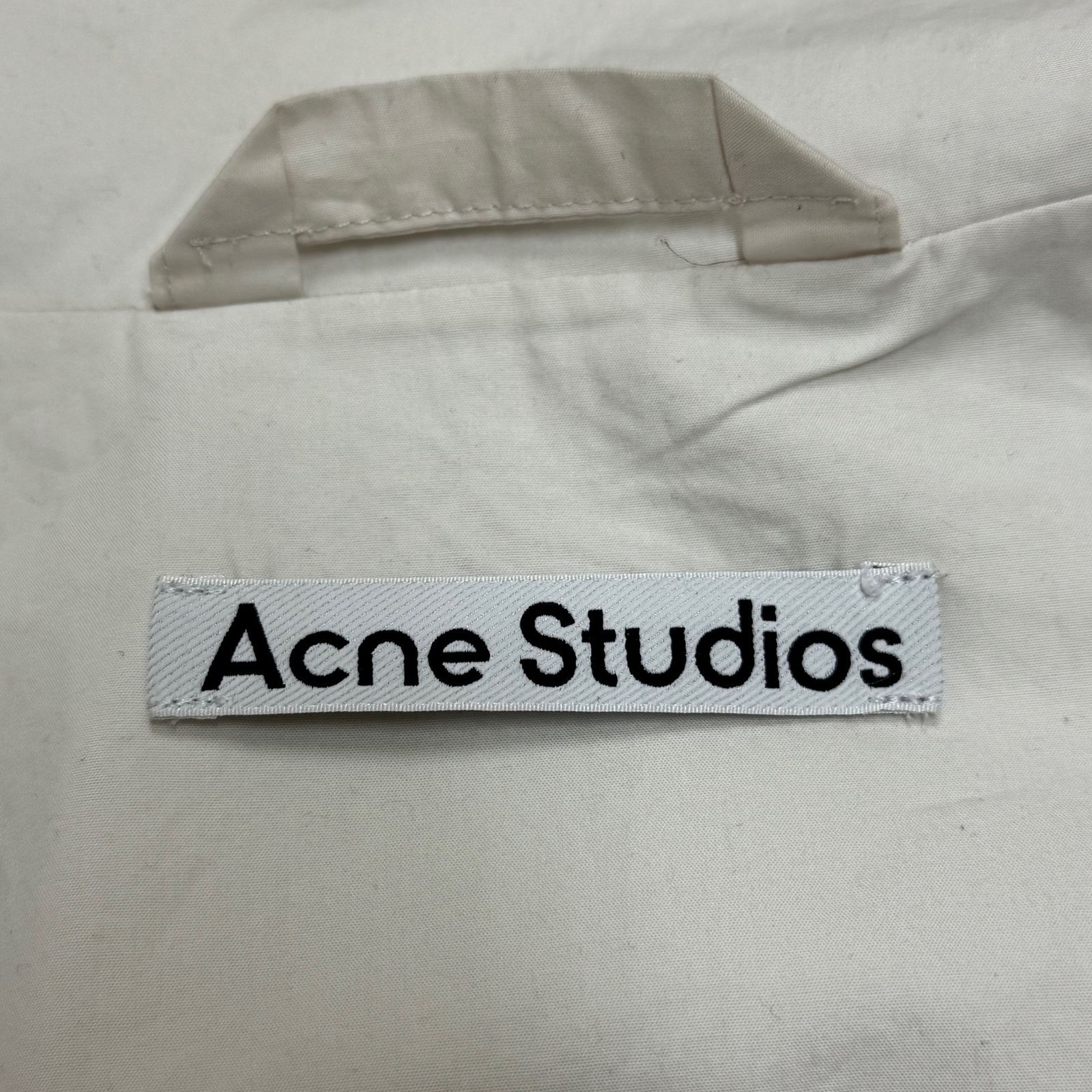 参考上代104500円 ACNE STUDIOS 24SS ロゴジッパージャケット 参考上代104500円 ACNE STUDIOS 24SS ロゴジッパージャケット