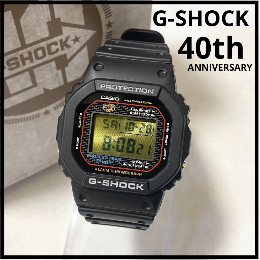 極美品】CASIO カシオ G-SHOCK Gショック ジーショック DW-5040PG-1JR ...