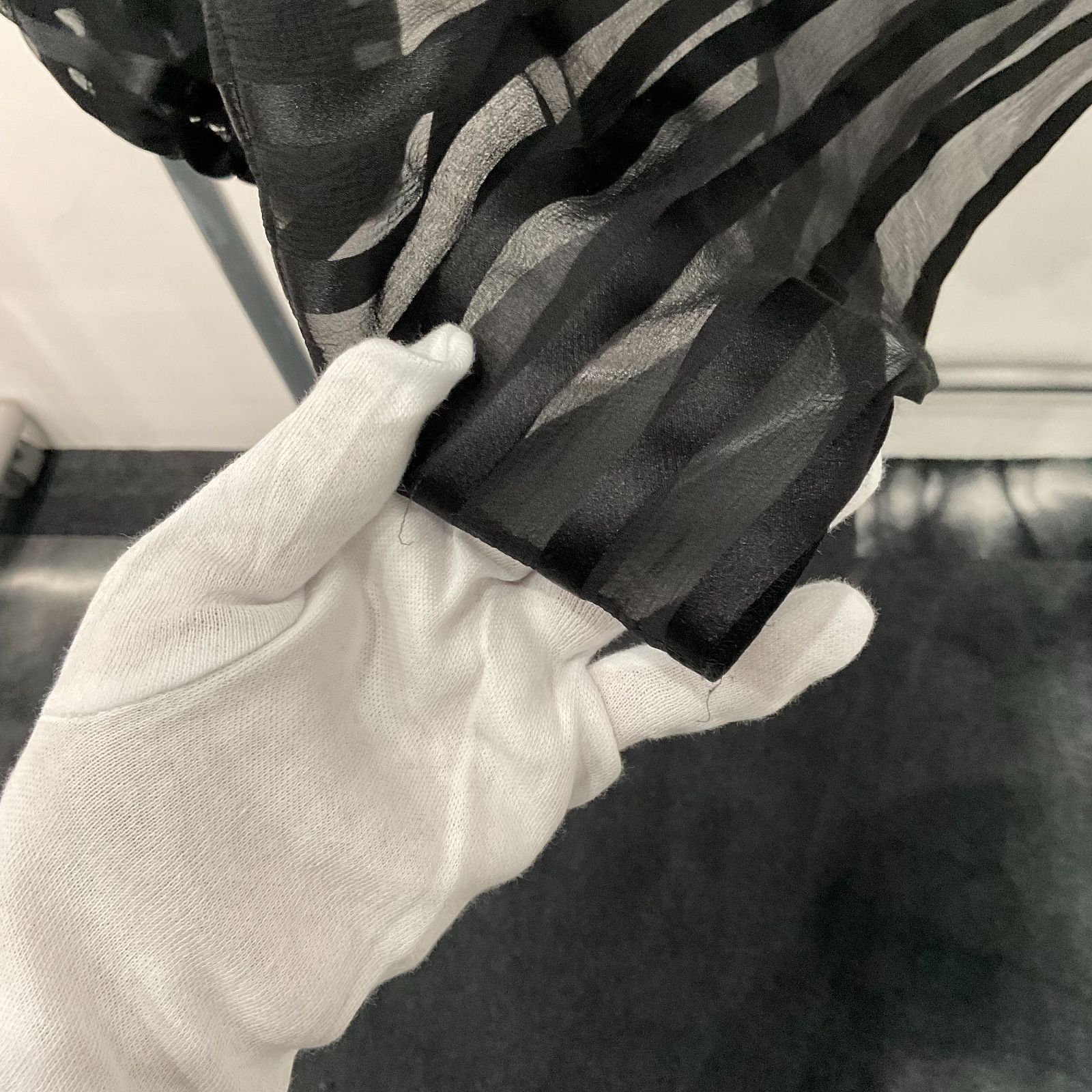 長袖カットソー シルク