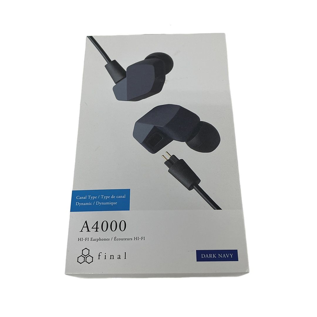 final A4000 FI-A4DPLDN 有線 イヤホン 音響 オーディオ カナル型 ハイレゾ ファイナル S10433638