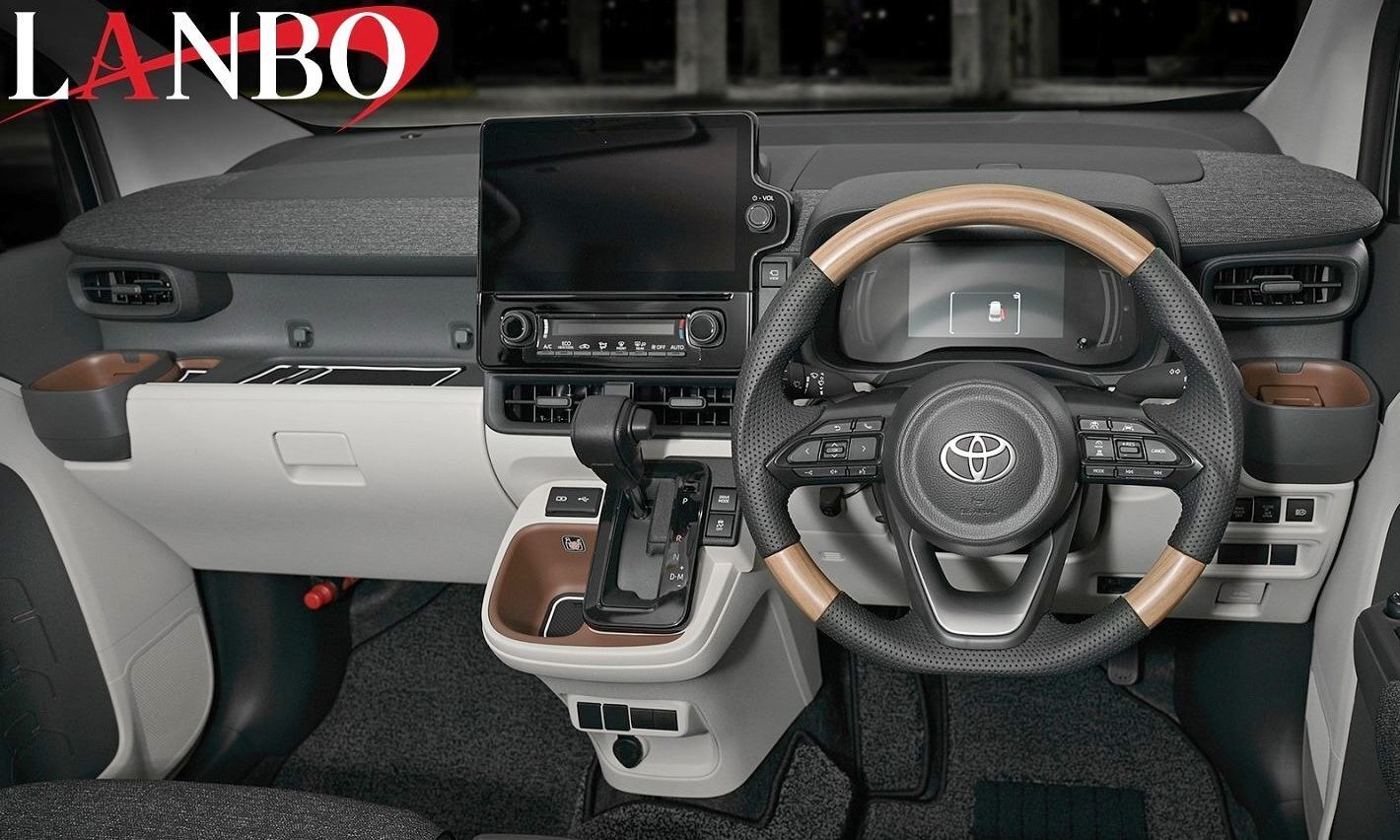 M s 10系 シエンタ MXPL MXPC 2025.8- LANBO オリジナル ガングリップ ステアリング ハンドル ライトウッド ランボ 社外 パーツ 部品 インテリア 内装 カスタム コンビ SIENTA 10シエンタ LST265