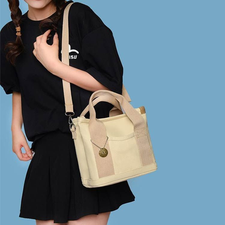 新品 ミニトートバッグ レ 未使用 ディース キャンバス 帆布