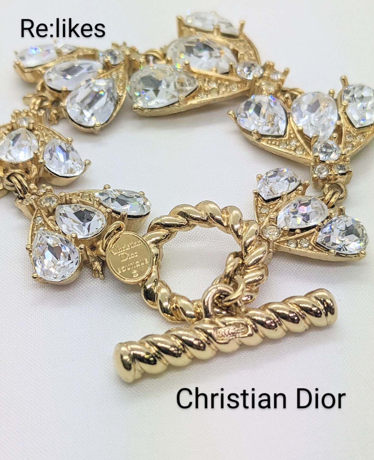 極美品 Christian Dior ディオール ハチ ビー ブレスレット - メルカリ