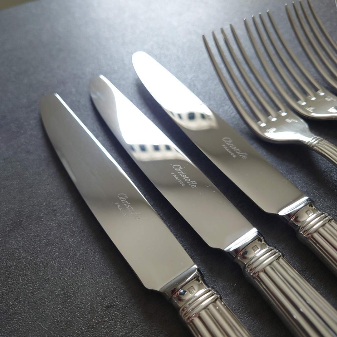 美品 クリストフル アリア テーブルサイズ 9点 - メルカリ