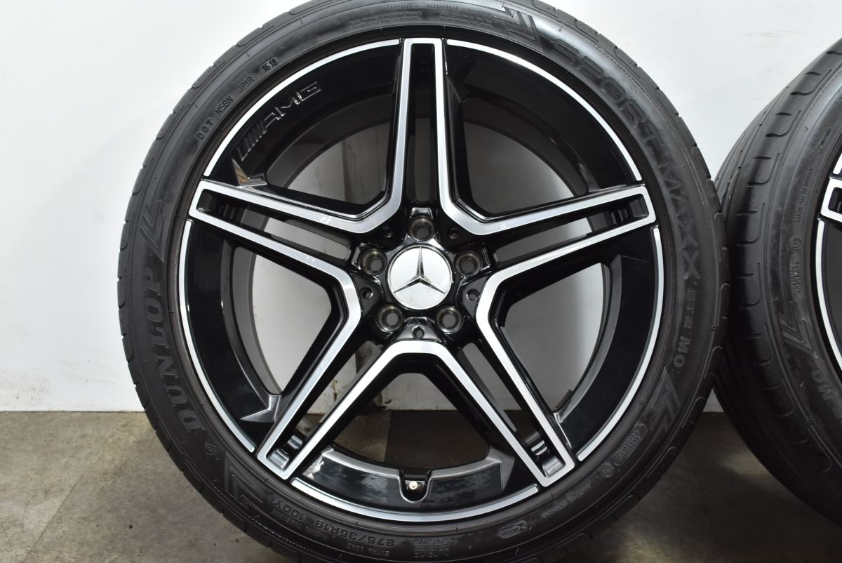 自然 ベンツ C257 CLSクラス AMG 純正 19in 8J 33 9J 28 PCD112 ダンロップ スポーツマックス RT2 245 40R19 275 35R19 【激安大特価！】