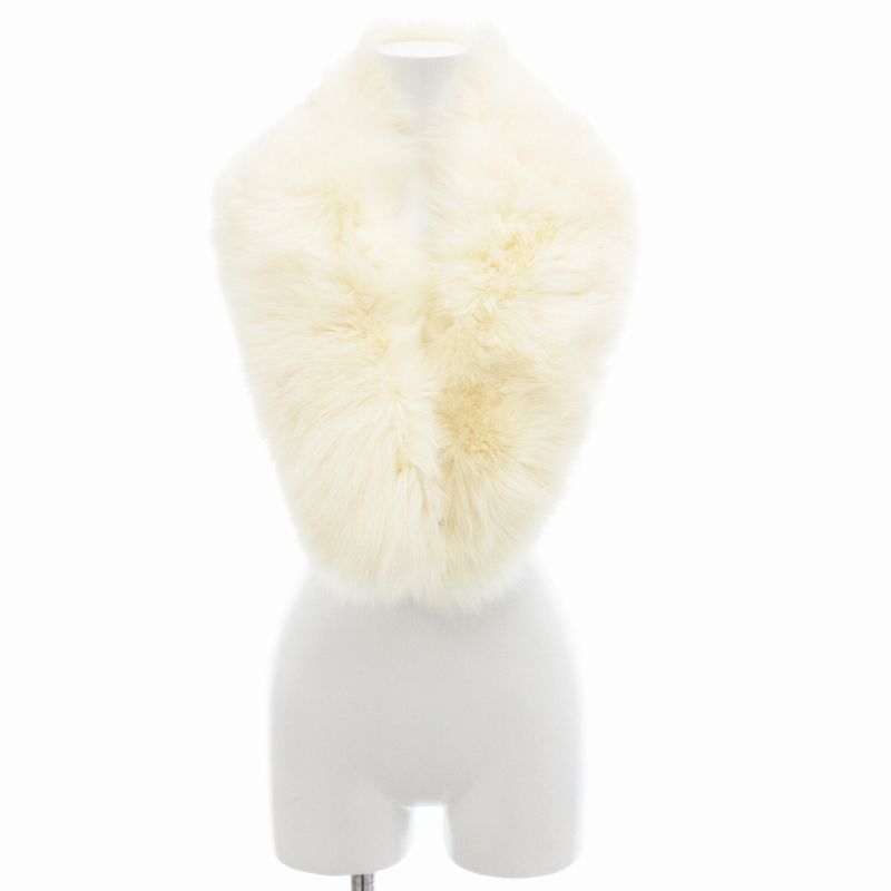 SAGAFOX サガフォックス 白 SAGAFOX ✨️ 極美品 ふわふわ ショール 本