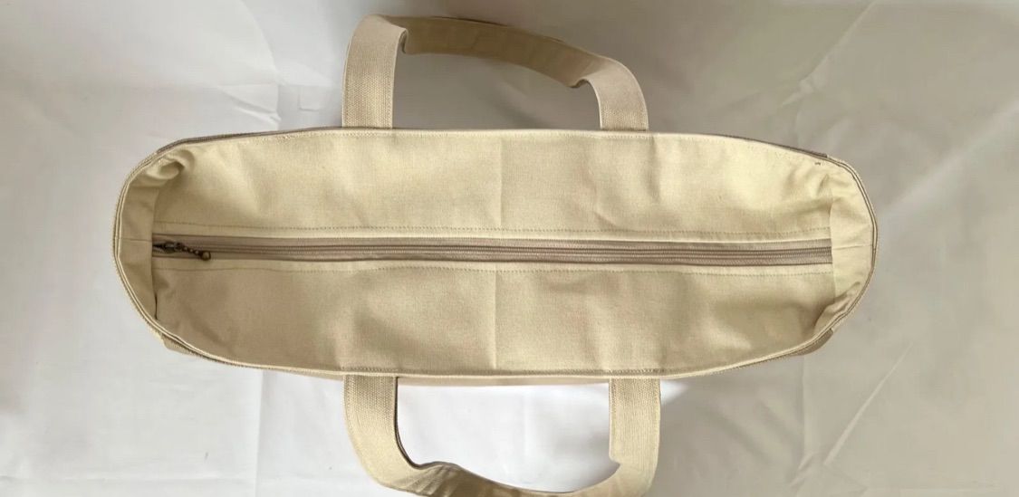 大きめトートバッグ 底板付き