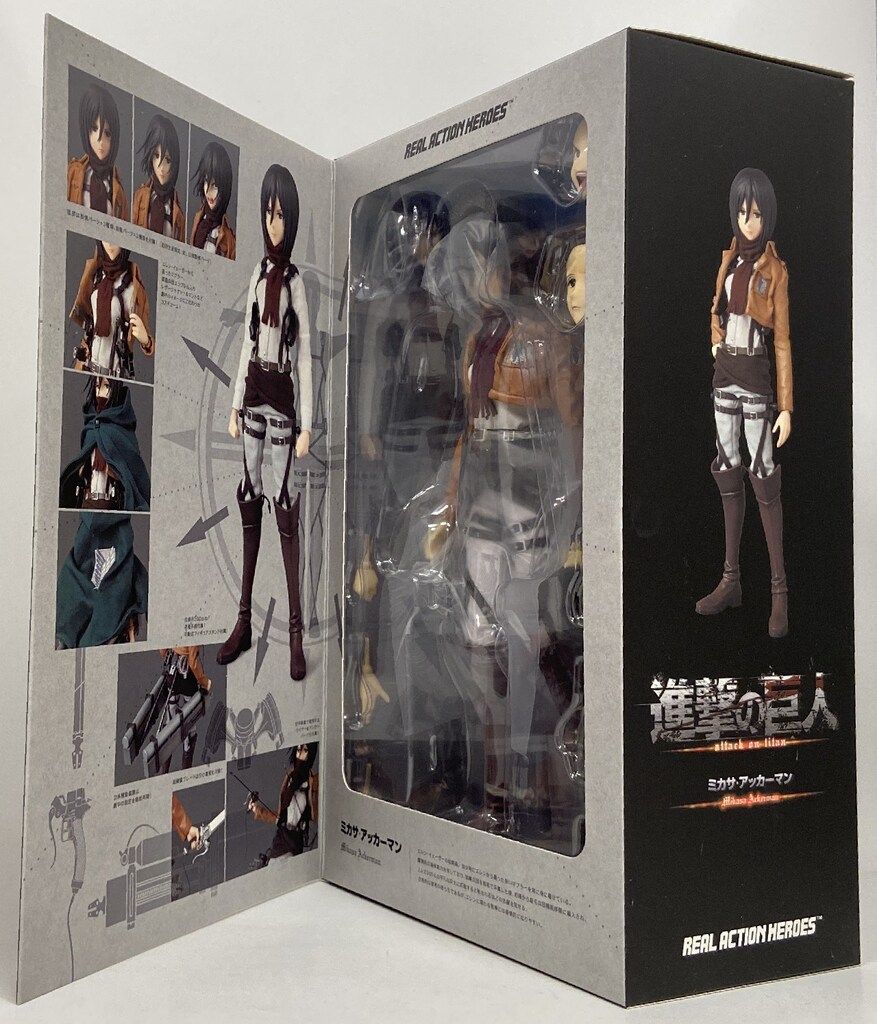 メディコムトイ　進撃の巨人　ミカサ Amazon.co.jp: RAH リアルアクションヒーローズ 進撃の巨人