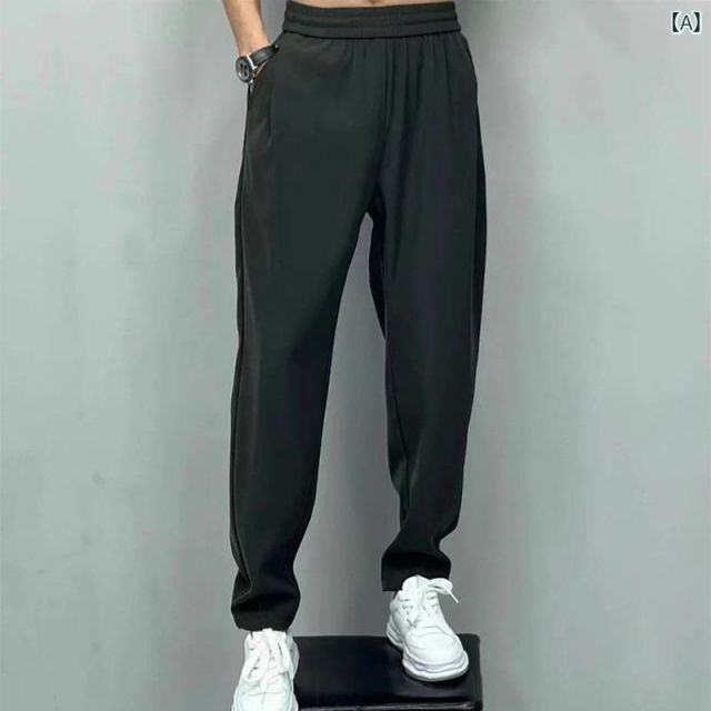 [S59される]メンズ ファッション 服 用 オシャレ シンプル 大人 かっこいい ストリート 夏コーデ パンツ ズボン 履物  