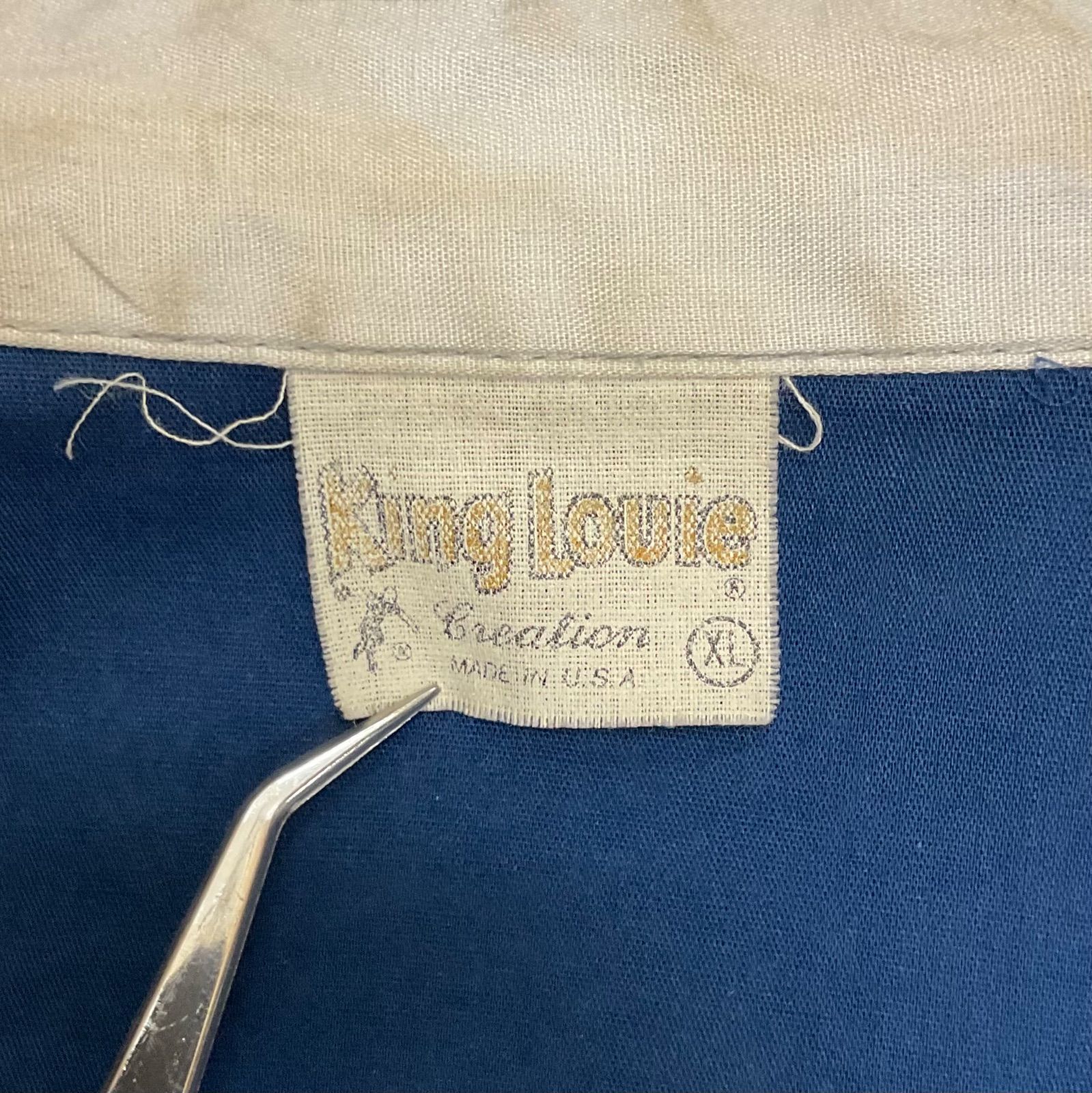 USA製 70s king lovie ヴィンテージ ボウリングシャツ
