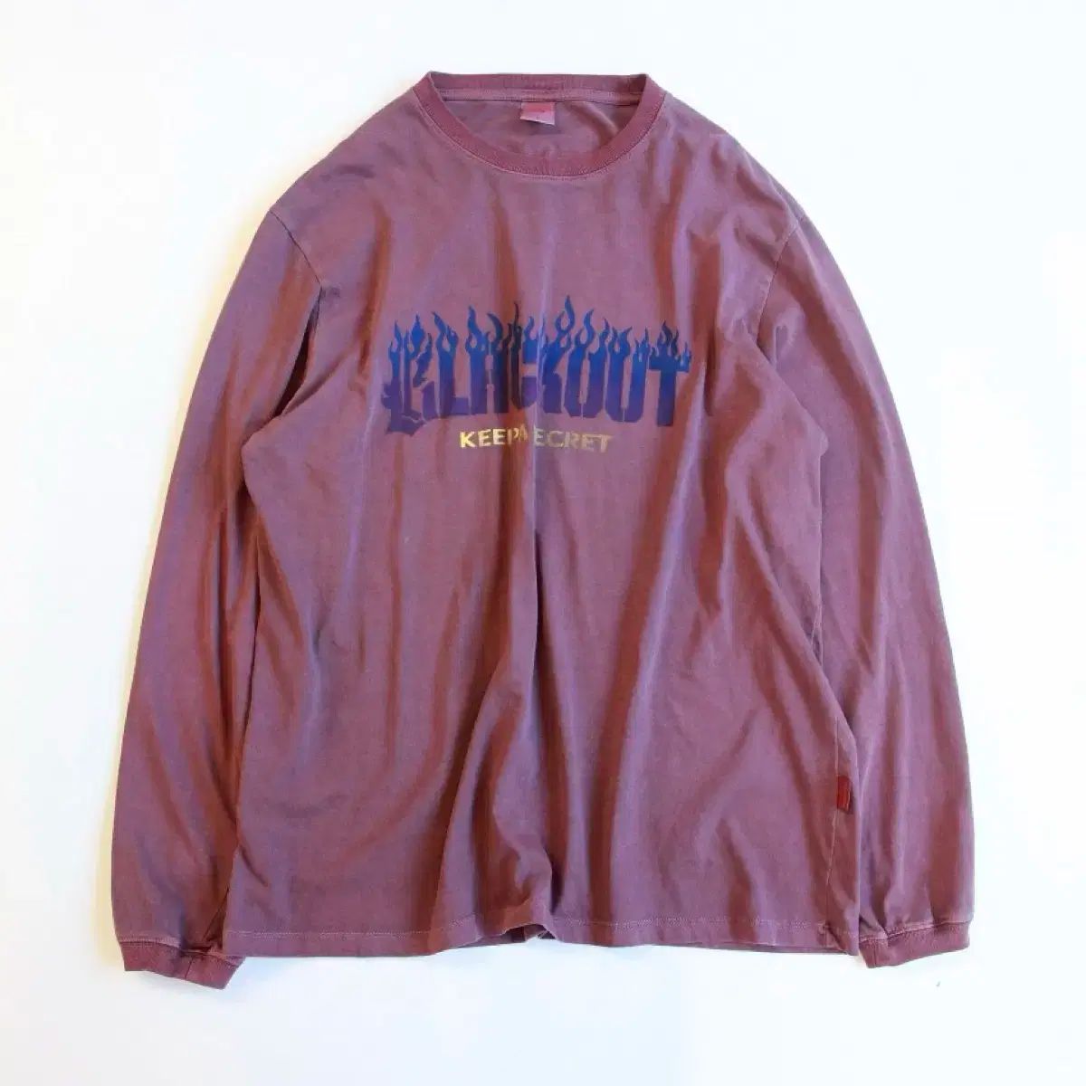 ブラックアウト ロング リー バーガンディ L