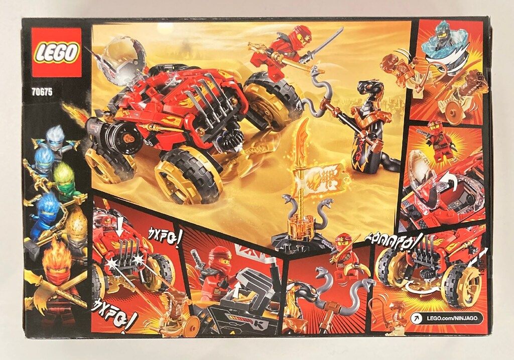 LEGO BUILDING TOY KATANA 4X4 70675