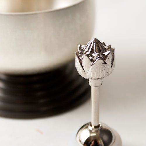 ここかしこ 音ずれリン シルバー お鈴 仏具 Kokokashiko Buddhist bell