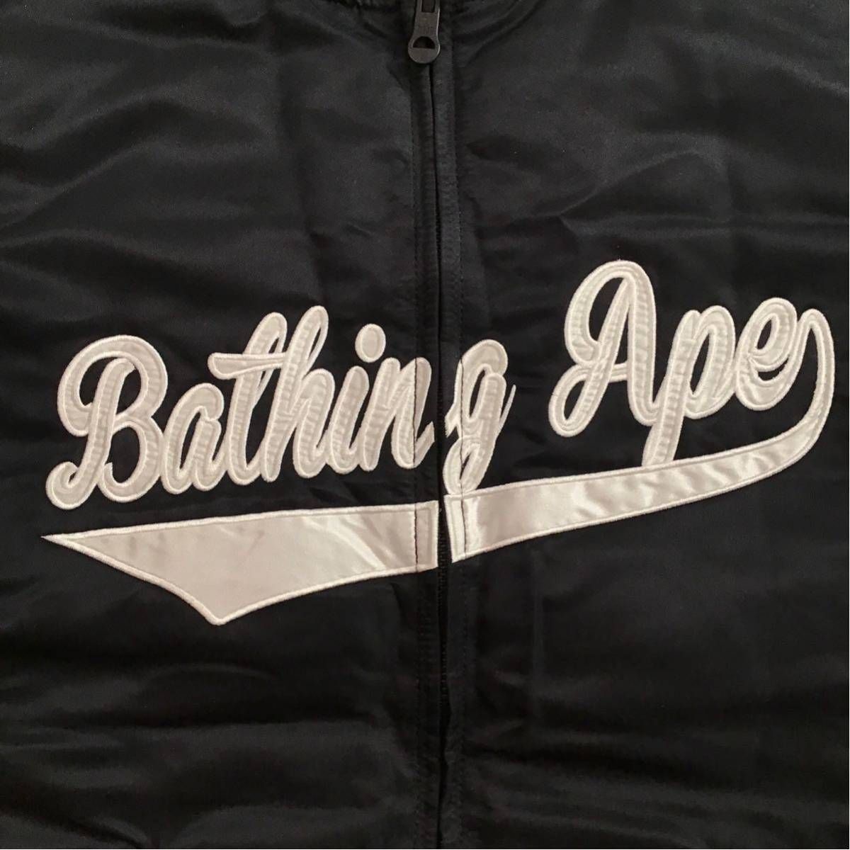 BAPE シルバー ダウンジャケット【 レア APE ベイプ エイプ 迷彩