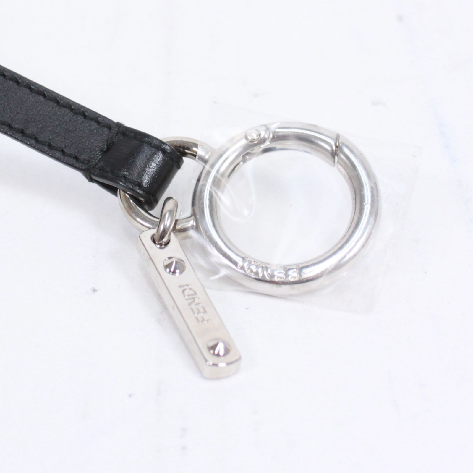 FENDI フェンディ】チャーム キーホルダー ズッカ 犬 ブラウン バッグ