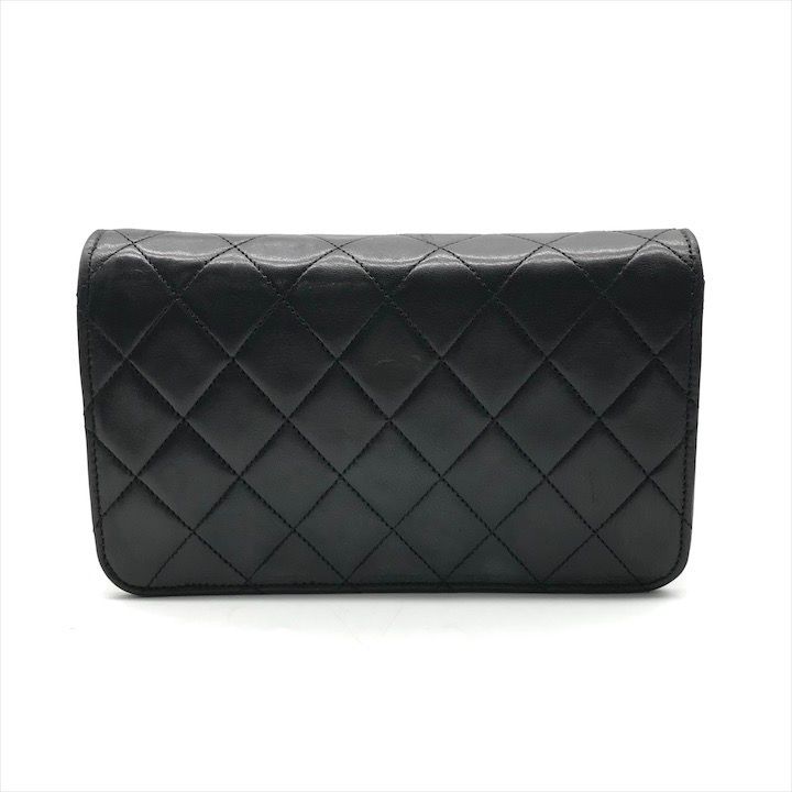 良品 CHANEL シャネル ココマーク ミニマトラッセ ラムスキン
