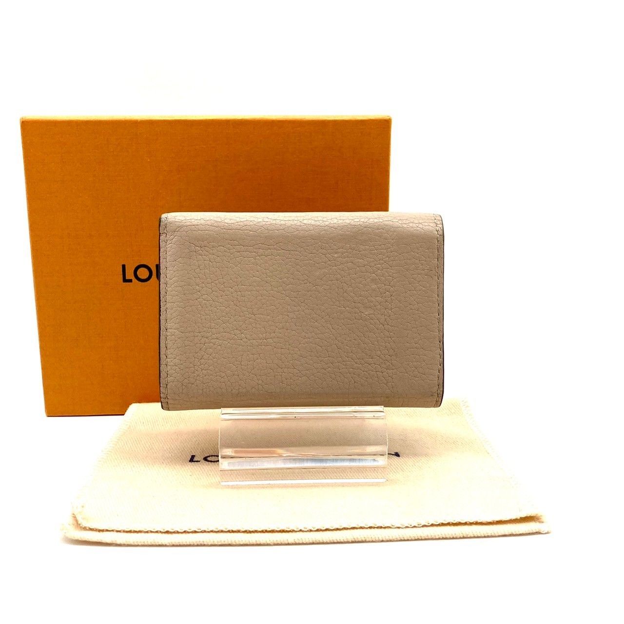 ルイヴィトン ポルトフォイユロックミニ 三つ折り財布 LV金具 61030 ルイヴィトン ポルトフォイユロックミニ 三つ折り財布 LV金具
