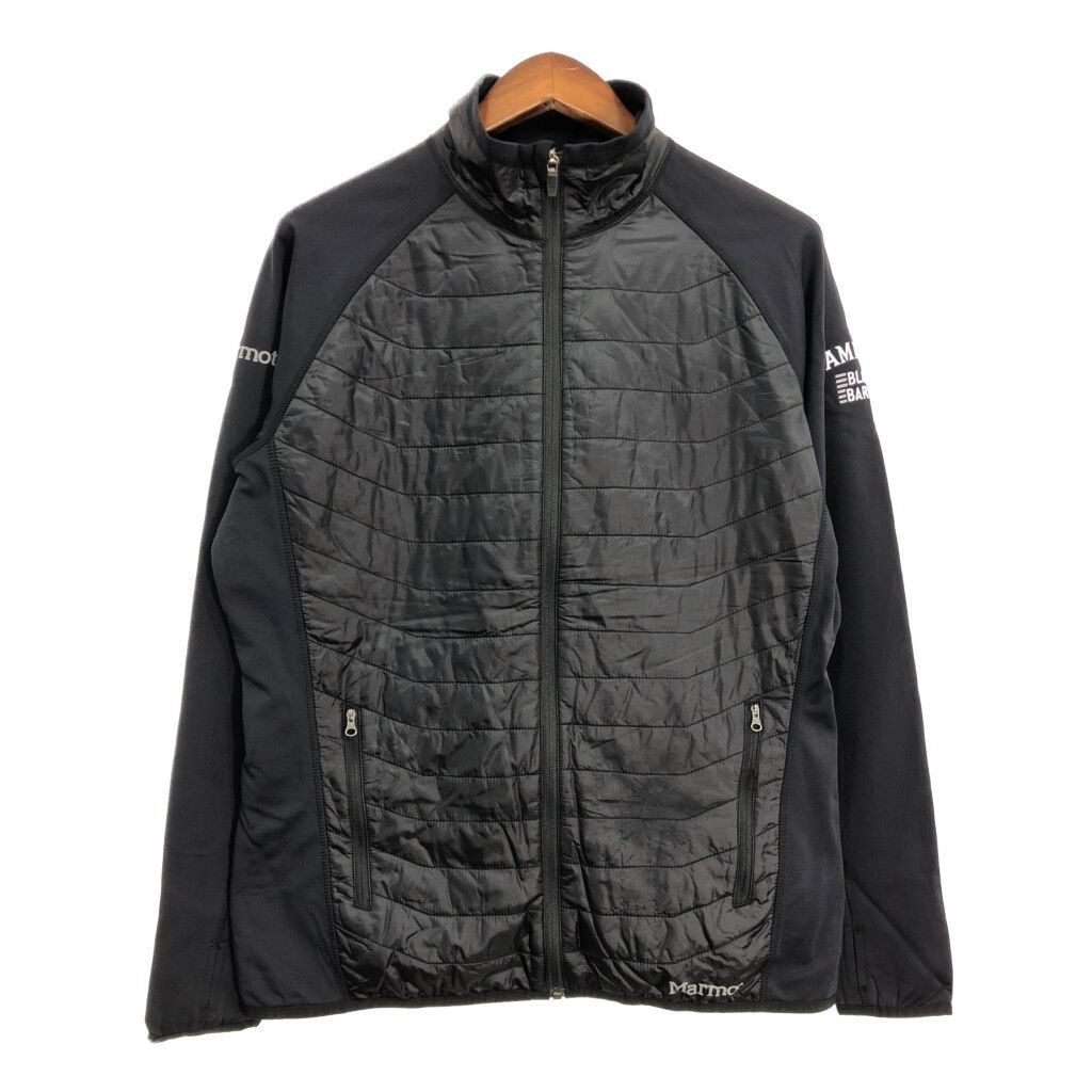 MARMOT マーモット 中綿 ナイロンジャケット アウトドア ブラック (メンズ L) 中古 古着 S8975