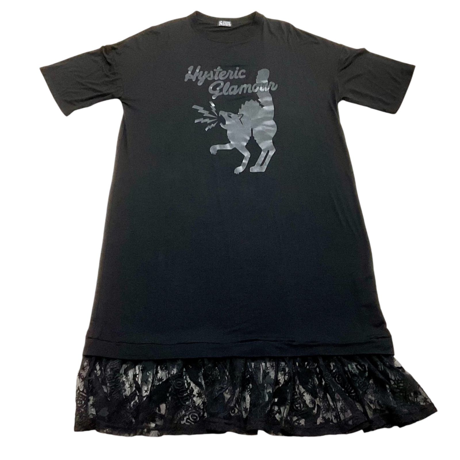 超絶レア 裾レース総柄】 HYSTERIC GLAMOUR ヒステリックグラマー 