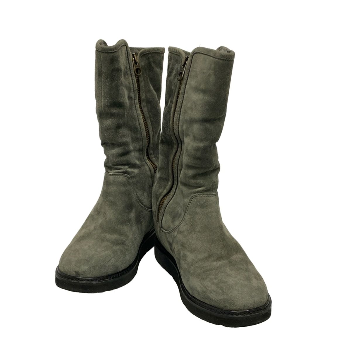 UGG(アグ) ショートブーツ 24 レディース - 1006563 グレー