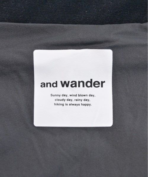 and wander ダウンジャケット/ダウンベスト メンズ 【古着】【中古