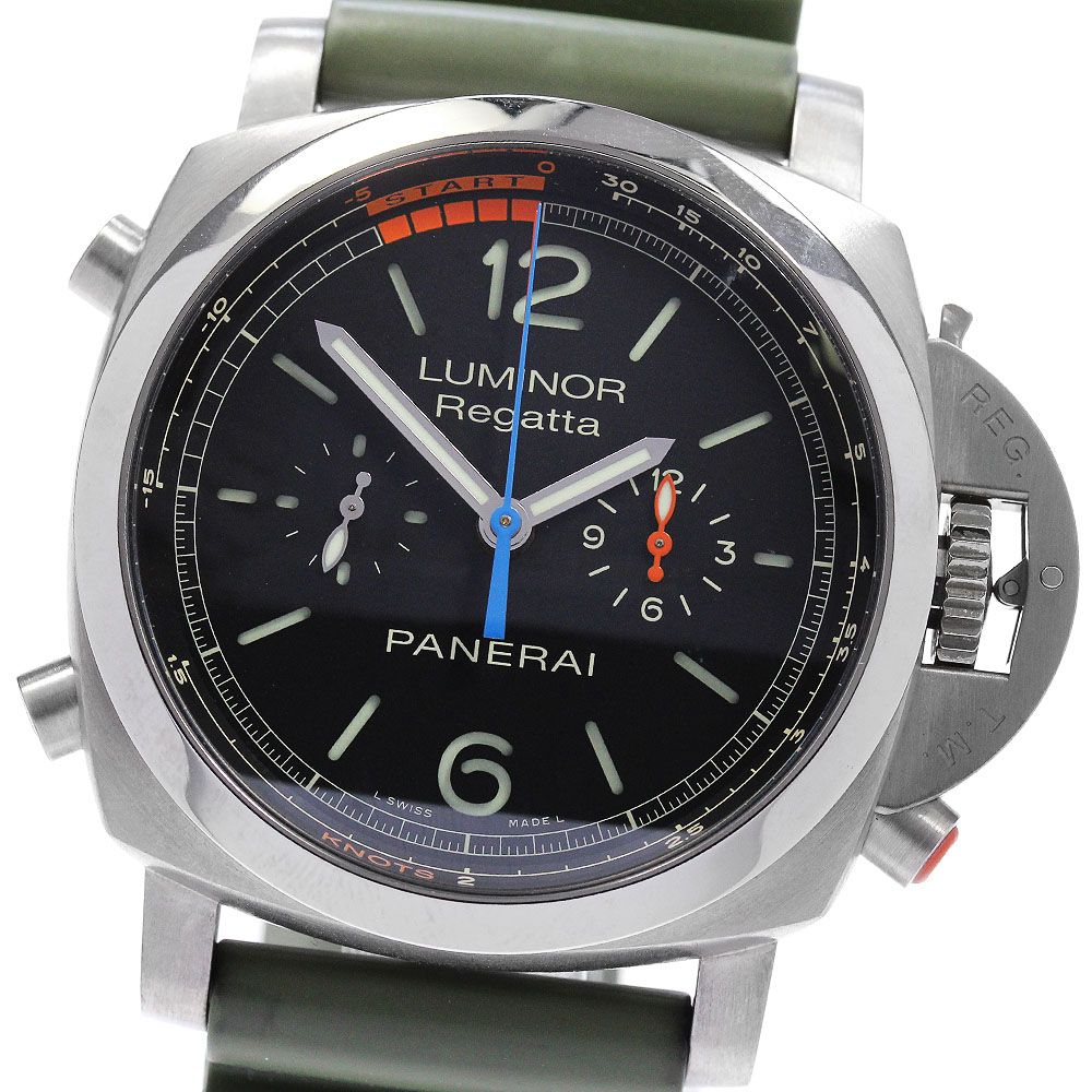 パネライ PANERAI PAM00526 ルミノール 1950 レガッタ 3デイズ フライバック 自動巻き メンズ良品_837273