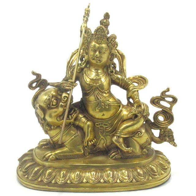 KUMA様 宇賀弁財天 弁財天 木彫 仏像 顔は老人、体は蛇の宇賀神さまと