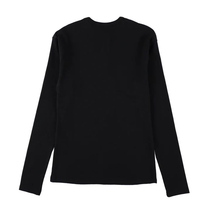 VALLAD V.HENRY NECK L/S ブラック Mサイズ iO着用 サーマル