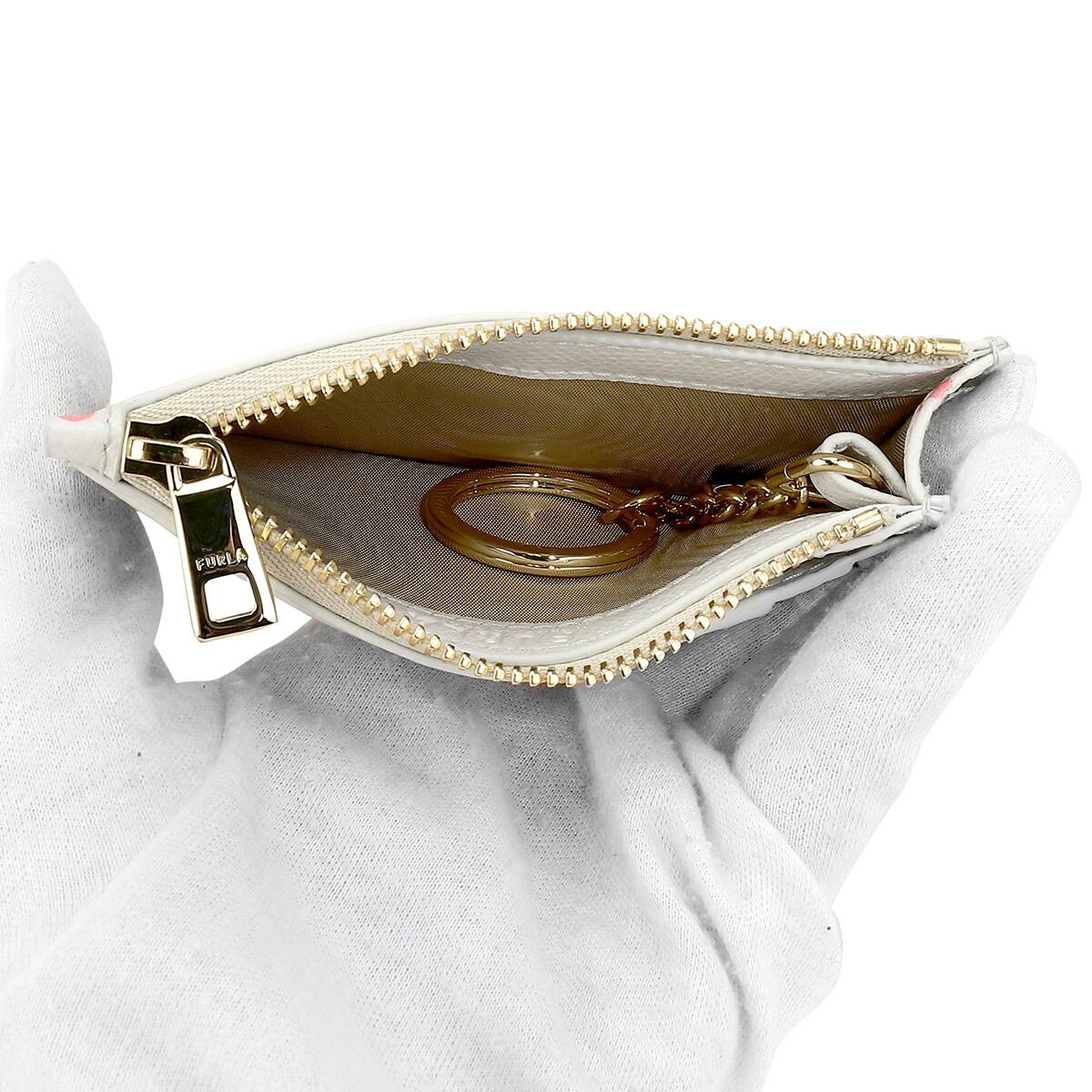 新品 フルラ FURLA カードケース カメリア S ZIPPED CARD CASE トーニ