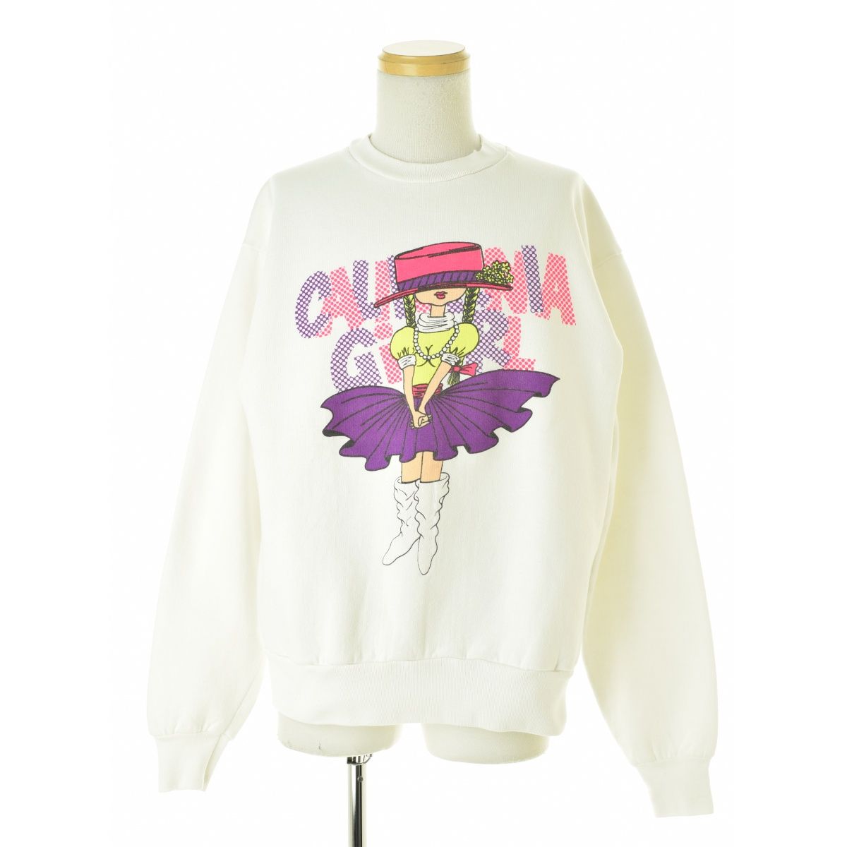 古着】80～90s CALIFORNIA GIRL長袖スウェット - メルカリ