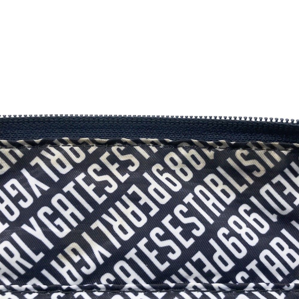 PEARLY GATES パーリーゲイツ カートバッグ ひまわり柄 ネイビー