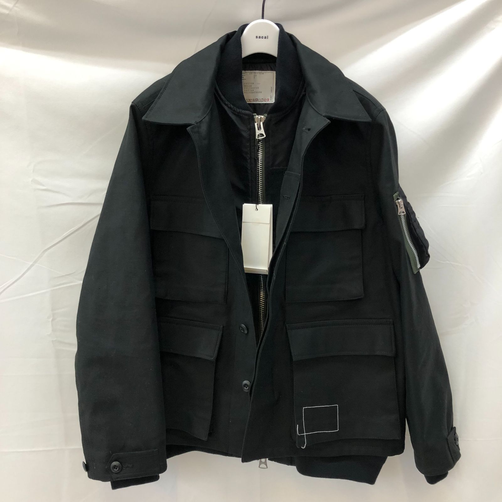 【新品】SACAI WTAPS Satin Cap サカイ ダブルタップス WTAPS ダブルタップス x sacai サカイ 24AW COTTON.BACK SATIN