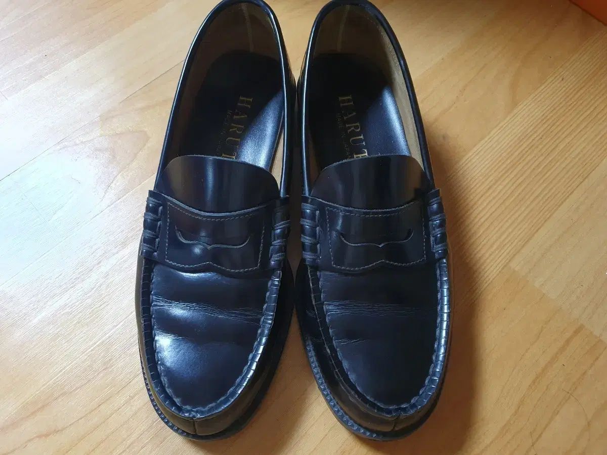 250 ハルタ 906 ローファー 黒