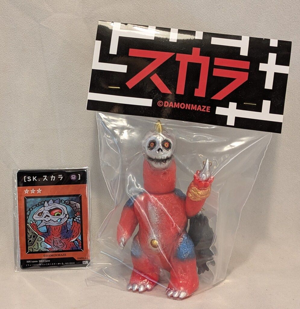 DAMONMAZE スカラ 1st 赤成型|銀|青