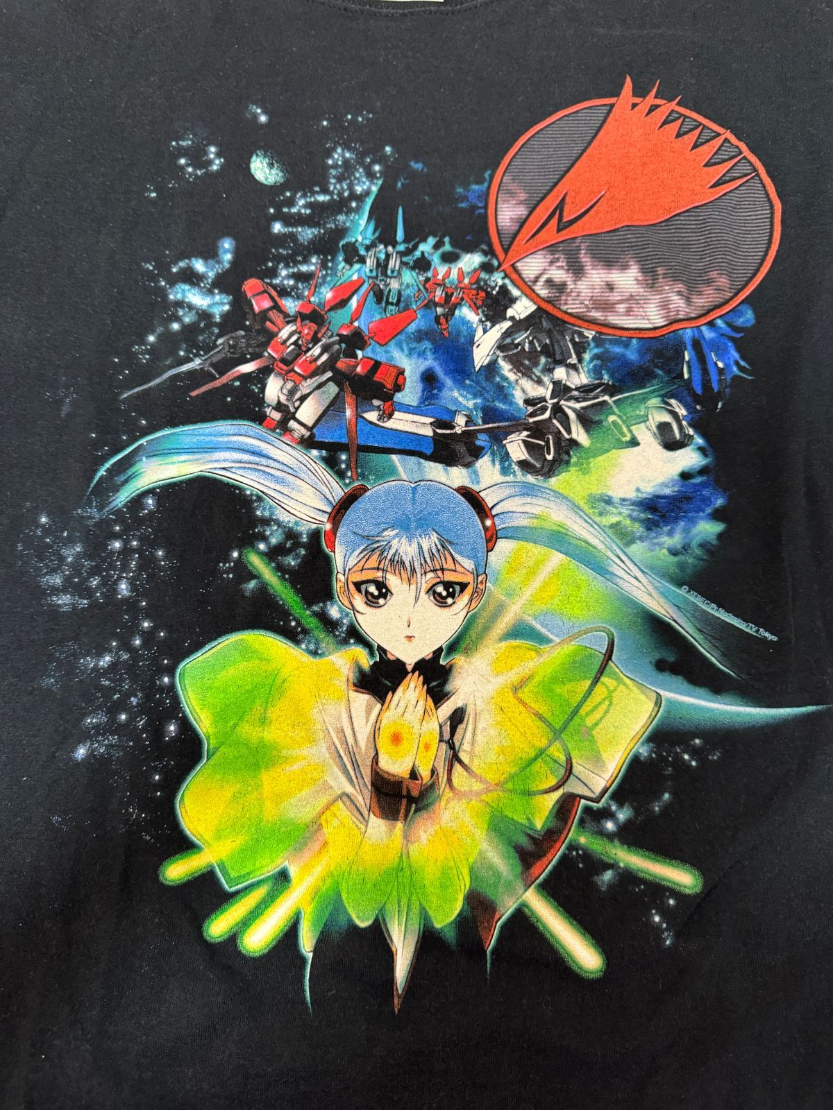 90s-00s 機動戦艦ナデシコ the prince of darkness Tシャツ Mサイズ 