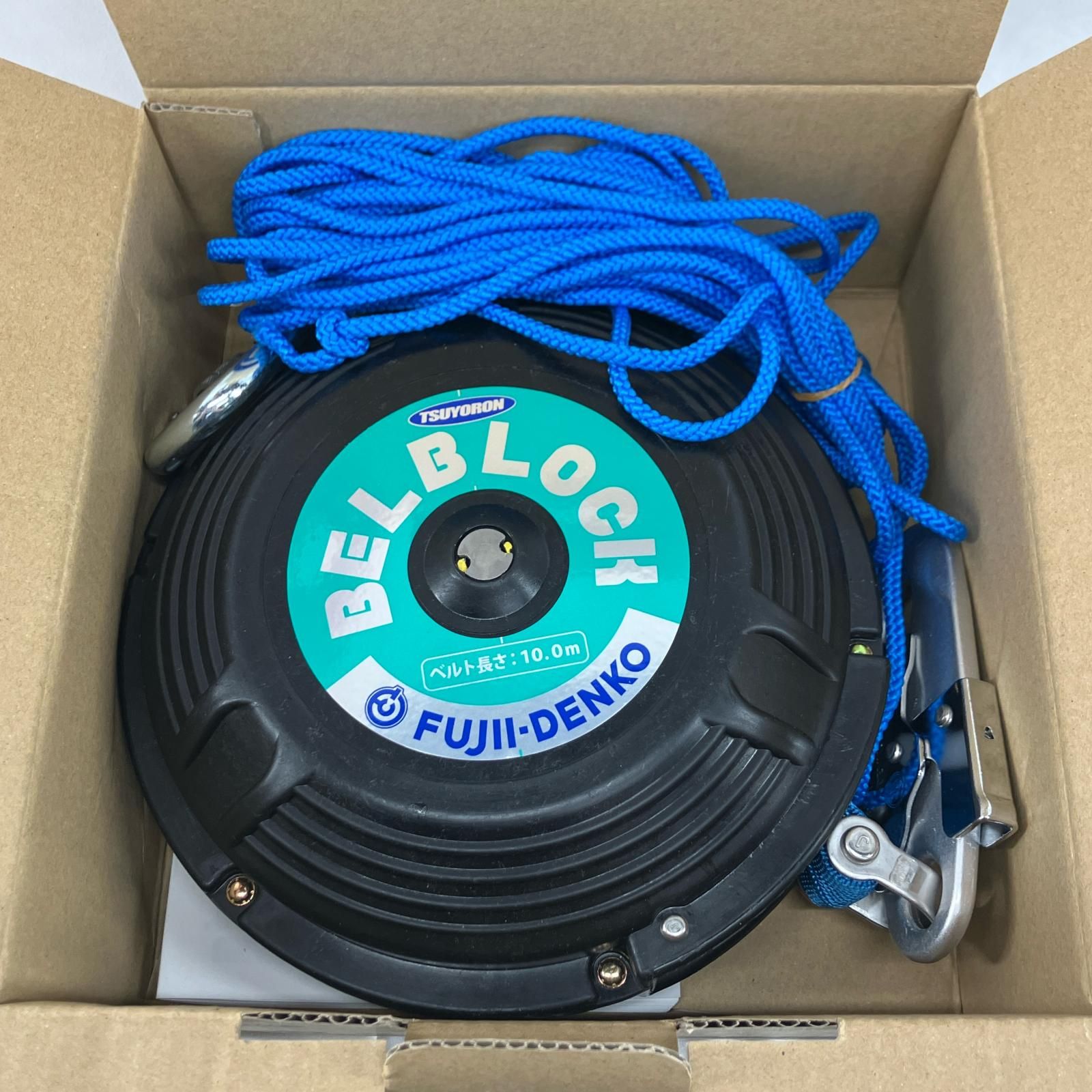 ベルブロック 藤井電工 BB-100-SN ブラック×ブルー